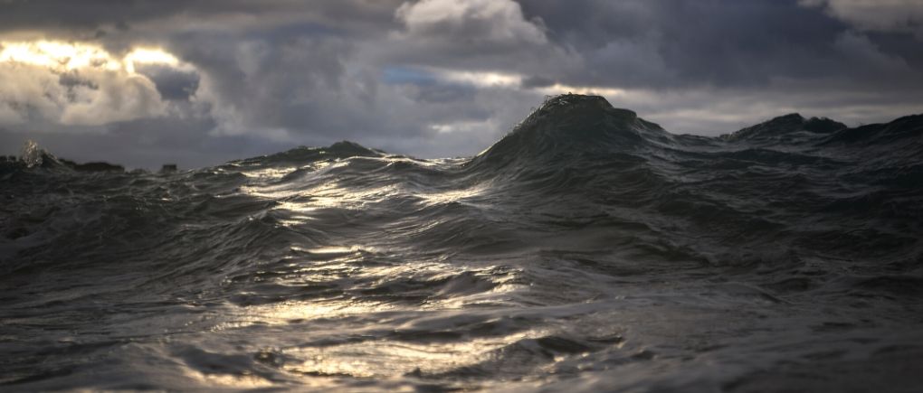 image of the sea - remember God is in control