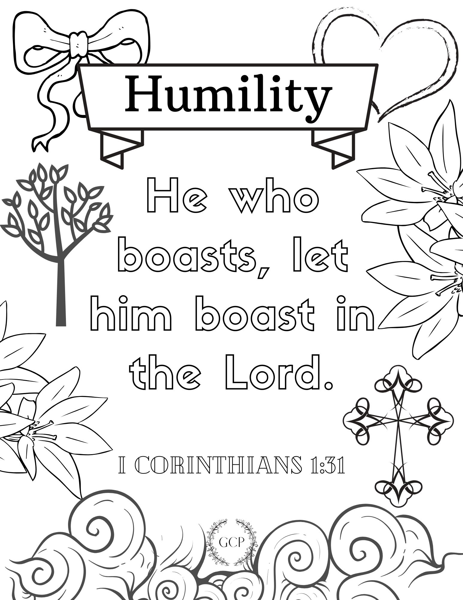 Bible Verse Coloring Pages For Adults   Free Printables