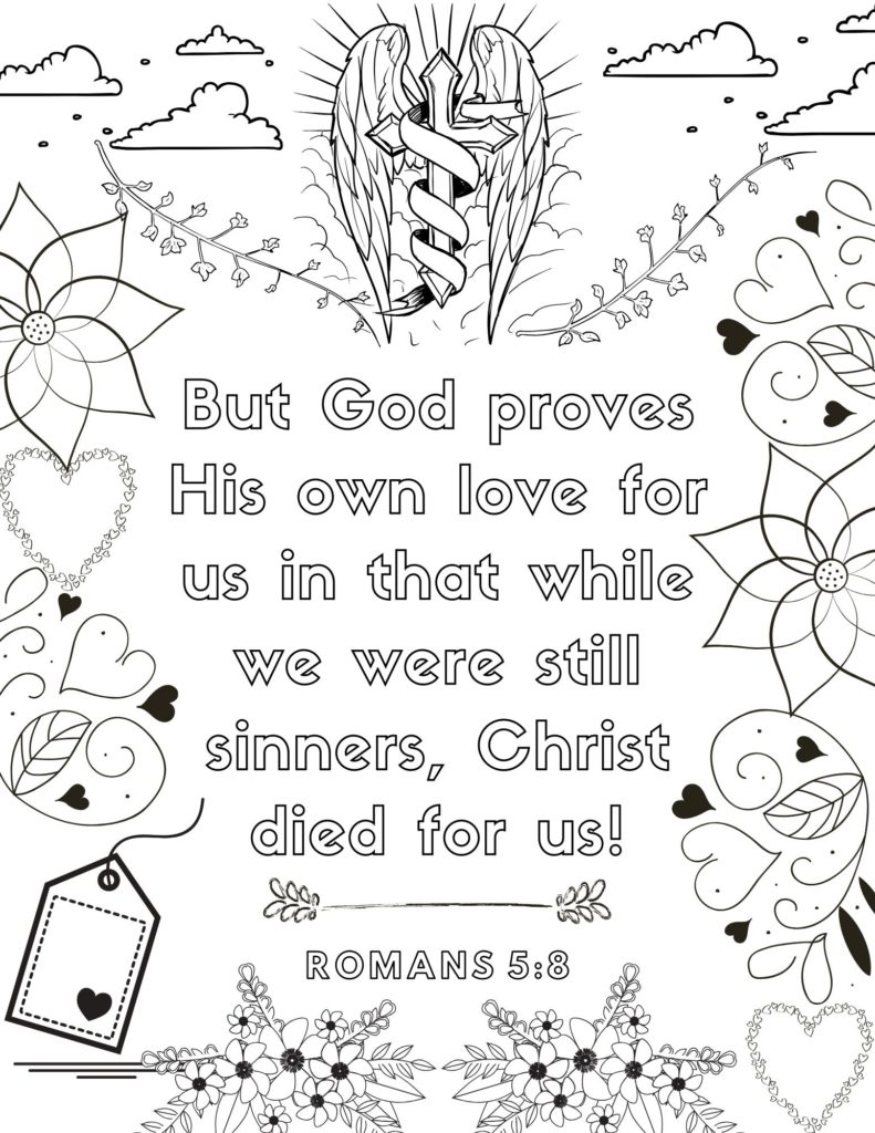 919 Cute Free Bible Verse Coloring Pages Pdf 