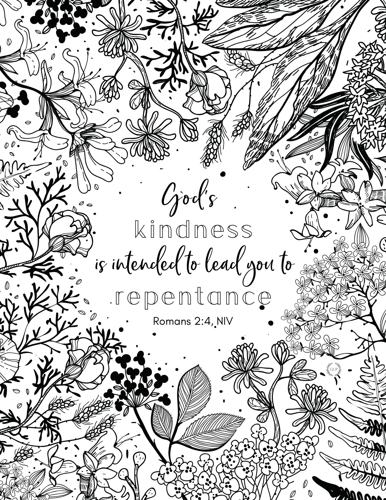Bible Verse Coloring Pages For Adults   Free Printables