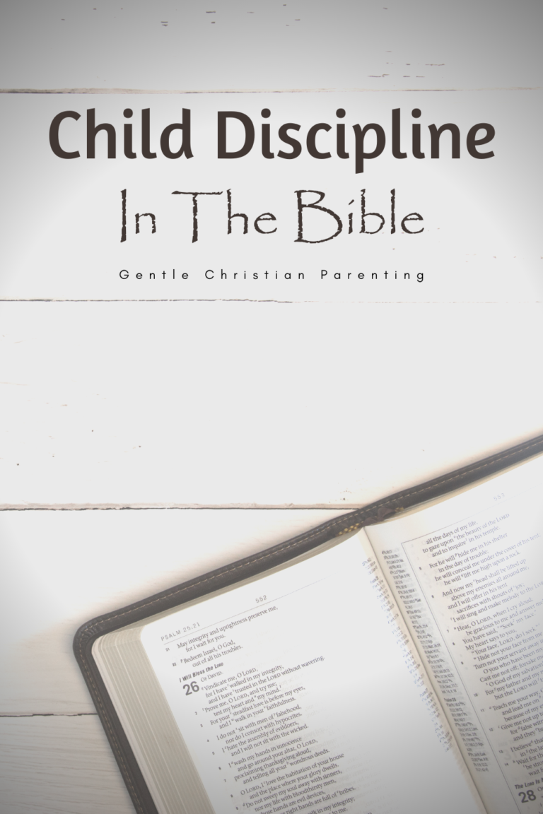 Child Discipline In The Bible The Instruction Of The Lord Gentle