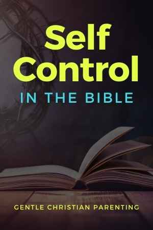self control in the bible 
